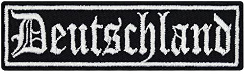 Deutschland Germany Tab Rangabzeichen Biker MC Aufnäher Patch Abzeichen