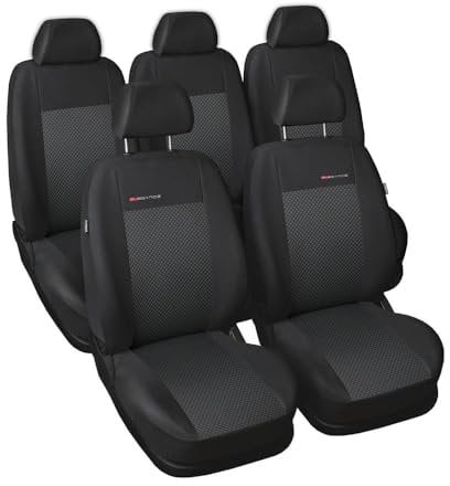 Mossa - Maßgeschneiderte Sitzbezüge Auto kompatibel mit Toyota Verso MPV (2009-2013) - Autositzbezüge Schonbezüge für Autositze - E3