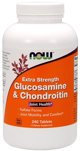Now Foods - Glukosamin und Chondroitin 2X 750/600Mg - 240 Tabletten