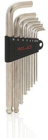 XLC Innensechskant Schlüsselset TO-S33, schwarz, 15 x 3 x 3 cm