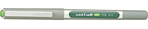 Faber-Castell uni-ball 148184 - Tintenroller uni-ball Eye Design, 0,4 mm, grün, 1 Stück