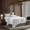 Nestl Luxus-Bettwäsche-Set für Queensize-Betten, 4-teilig, extra weich, 1800 Mikrofaser, mit Spannbetttuch, Bettlaken und 2 Kissenbezügen, atmungsaktiv, Hotelqualität, Komfort und Weichheit – Weiß
