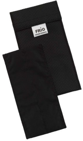 Frio, Borsa termica doppia per insulina, 8 x 18 cm, Nero (Schwarz)
