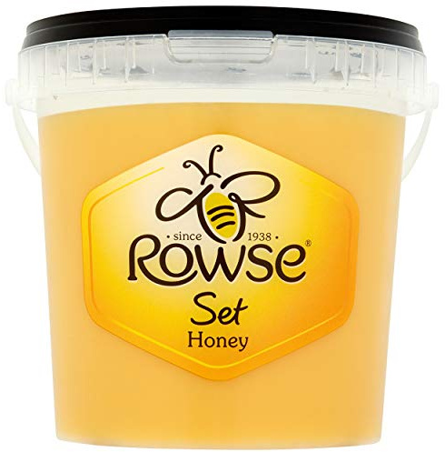 Rowse Set Honey Superior Pure & Natural Sweet Creamy Smooth Large Tub 1.36kg