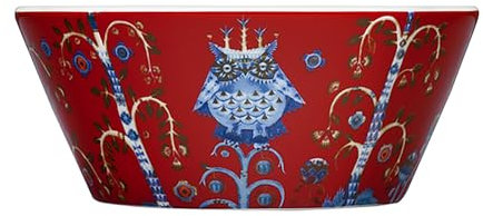 Iittala Taika Schale, emalliertes Glas, Rosso, 0,3 l