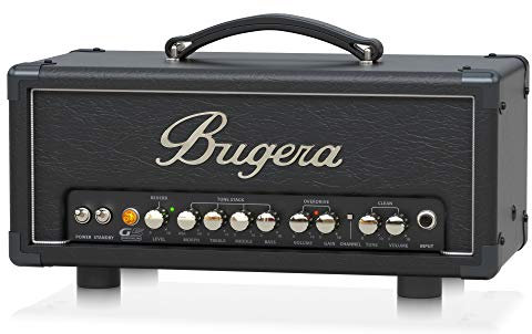 Bugera G5 INFINIUM 5 Watt Class-A Röhrenverstärker Topteil mit INFINIUM Tube Life Multiplier, MORPH EQ, Reverb und Power Attenuator