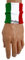 Sportfanshop24 Schweißband/Armband/Handgelenkband ITALIEN 1 Stück sehr gute Qualität