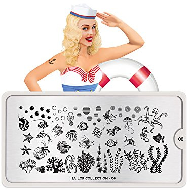 Moyou Stamping Schablone - Sailor 08