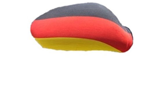 HAAC 1 Paar Auto Aussenspiegelfahne Fahne Flagge Deutschland Fußball 2014