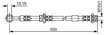 Bosch 1987476364 Brake Hose