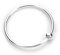 jewellerybox 925 Sterling-Silber 12mm BCR (Ball Closure Ring) Hoop Nasenring