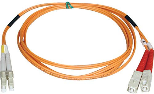 Tripp Lite N316-30M câble de Fibre Optique OFNR 2X LC 2X SC Orange,Grey,Beige - Câbles de Fibre Optique (30 m, OFNR, 2X LC, 2X SC, Male Connector/Male Connector, Orange,Grey,Beige)