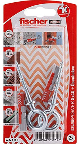 Fischer Duo Power 8 x 40 OH K (2) Art. 535227 Quantité?: 1