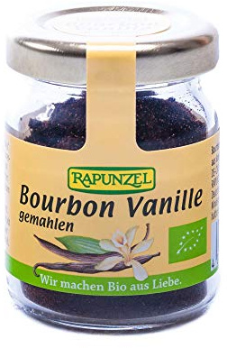 Rapunzel Vanillepulver Bourbon HIH, 1er Pack (1 x 15 g) - Bio