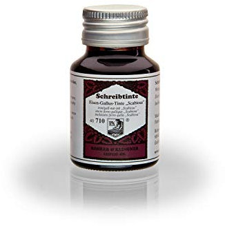Rohrer & Klingner Fountain Pen Ink - Iron/Gall Nut Ink Scabiosa - 50ml