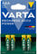 Batteria Ricaricabile Varta Aaa Micro 4Er 800Mah (Protezione Scarico)