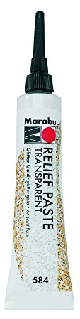 Marabu Relief Paste Effekte 20ml - 584 Glitter Gold