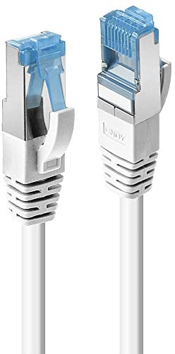 Lindy 47190 - Cable de red (0,3 m, Cat6, S/FTP (S-STP), RJ-45, RJ-45, Blanco)