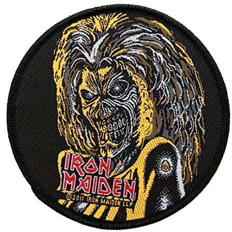 Unbekannt Iron Maiden Patch/Aufnäher - Killers Face Round - Iron Maiden Aufnäher !!