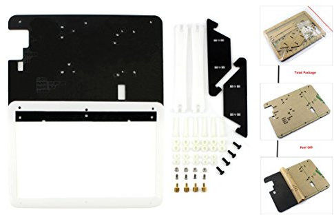 Waveshare Acrylic Bicolor Case/Cover for 7inch Capacitive Touch Screen HDMI Interface LCD Combines Raspberry Pi 7inch LCD and Mini-PC to an All-in-one Device