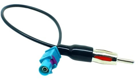 Sound way Adaptateur Antenne Fakra DIN Radio Compatible avec BMW Serie 1 3 5 6 7, Mini