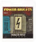Thomastik Cuerdas para Guitarra Eléctrica Power Brights Series Regular Bottom juego PB111 Medium .011-.046w