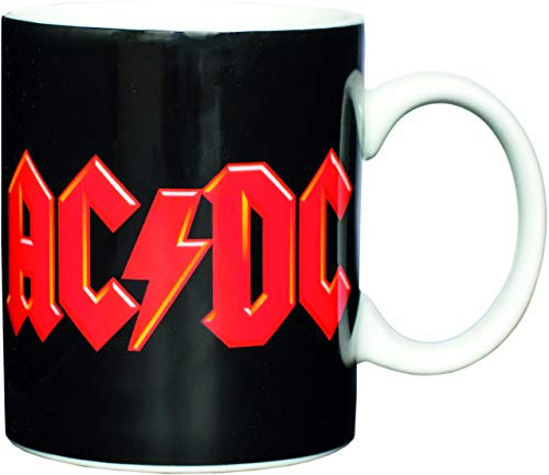 KlangundKleid.de Rock - AC/DC Logo Tazza da caffè - Design Originale Concesso su Licenza