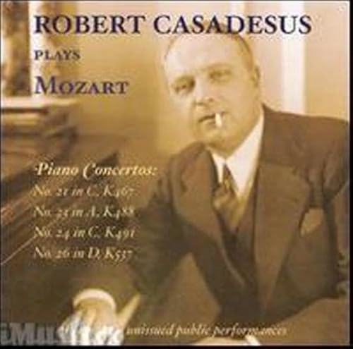 Casadesus Plays Mozart Piano C