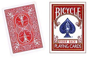 Tour de magie Red One Way Forcing Deck (ac) - Kartenspiel - Magie - 3.5 inches - 1 Count of 52 cards - German - All Ages
