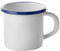 Ibili POTE 8 CMS, Stainless Steel, Blanco y Azul, 8 cm