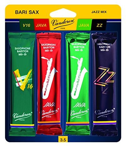 Vandoren SRMIXB35 Jazz Mix Card; Bari Sax Strength 3.5