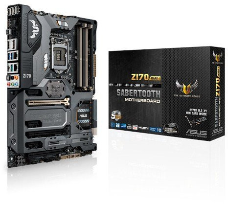 Asus Sabertooth Z170 Mark 1 Scheda Madre, Nero