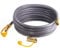 dozyant 12 Füße Erdgas und Propangas Schlauch Montage für Niederdruck Appliance-3/20,3 cm weiblich Rohr, Gewinde x 3/20,3 cm männlich Flare Quick Connect/DISCONNECT