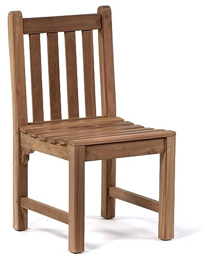Warwick Güteklasse A Teak Garten Seite Stuhl – Holz Seite Stuhl – geeignet für gewerblichen Einsatz