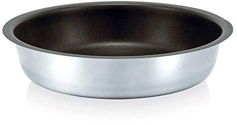 Beka 12048284 Moule Tatin en acier inoxydable intérieur revêtu 28 cm, Argent