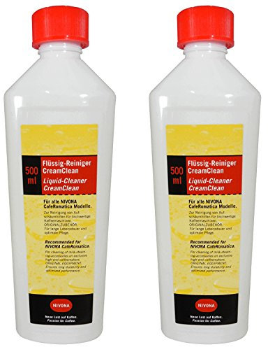 Nivona 2 x Flüssig-Reiniger/MILCHREINIGER / NIRK 705-390700500 - 500 ml