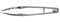 KitchenCraft Küchenzange, Stahl, Silber, 23cm