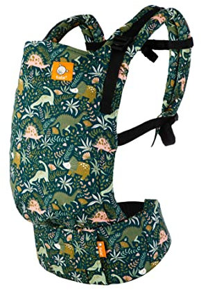 Tula Free-to-Grow Babytrage für Neugeborene, ergonomische Babytrage, evolutionäre Babytrage, 3,2 bis 20,4 kg, Land Before Tula