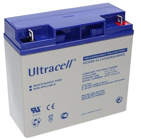 Ultracell - Batterie gel 12V 20Ah