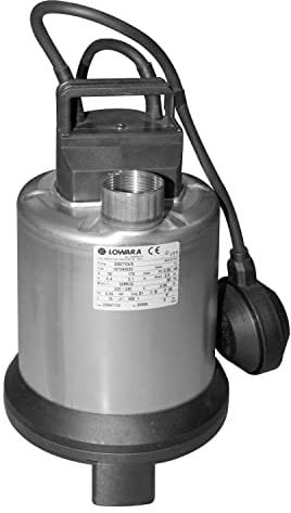 LOWARA DOC Sommergibile per acque sporche MONOFASE CON GALLEGGIANTE DOC7VX - HP 0,75 / 0.55 KW - 220V