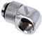Alphacool Eiszapfen L-Verbinder drehbar G1/4 AG auf G1/4 IG - Chrome