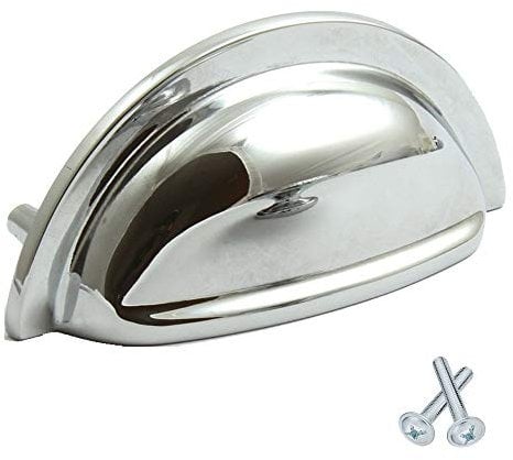 Polished Chrome Kitchen Furniture Cup Handle, Bedroom, cupboard door handles