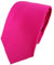 TigerTie Herren Krawatte – Klassische 8 cm Satin-Krawatte in pink rosa einfarbigem Design, ideal für Geschäftstermine, festliche Anlässe und die Freizeit