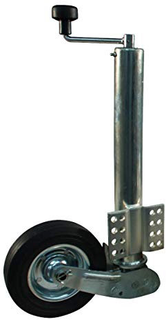 Winterhoff Automatik Stützrad f. PKW-Anhänger 400 kg BH 470 mm Rad 200 - 60