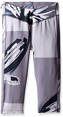 Salomon Elevate 3/4 Tight W Laufhose, Damen XS Grau (Quiet Shade)