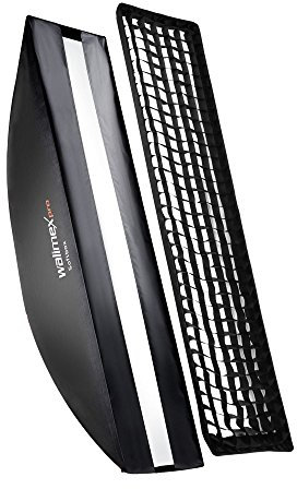 Walimex Pro Softbox PLUS Orange Line 30x120 cm für Walimex Pro & K