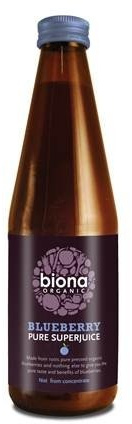 Organic Pure Blueberry Juice (330ml) - x 3 Pack Savers Deal