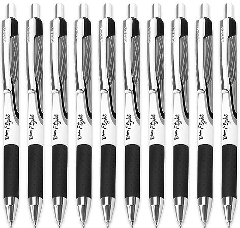 Zebra Classic Z-Grip Flight Ballpoint Pens - 1.2mm - Black Ink - Pack of 10