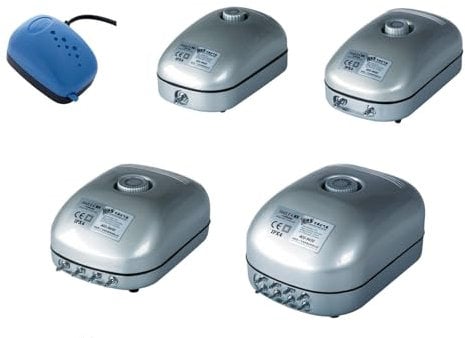 Hailea ACO Air Pump Hydroponics Fish Tank Pond Grow Tent Oxypots 1 2 4 8 Outlets (ACO09602-432iph 2 outler)