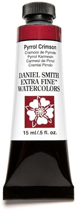 Pyrrol Crimson Series 2, 15ml Tube Daniel Smith Extra Fine Watercolour
